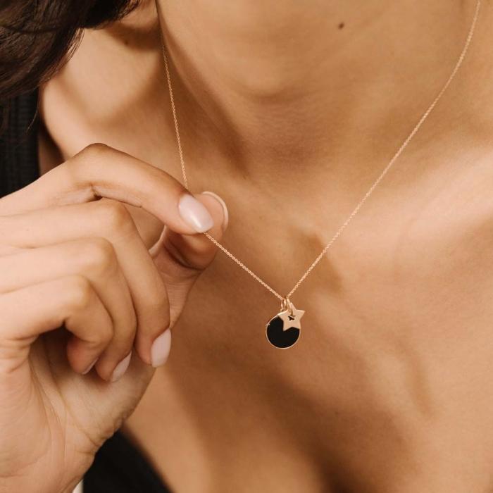 Ginette Ny Ever Onyx Charm