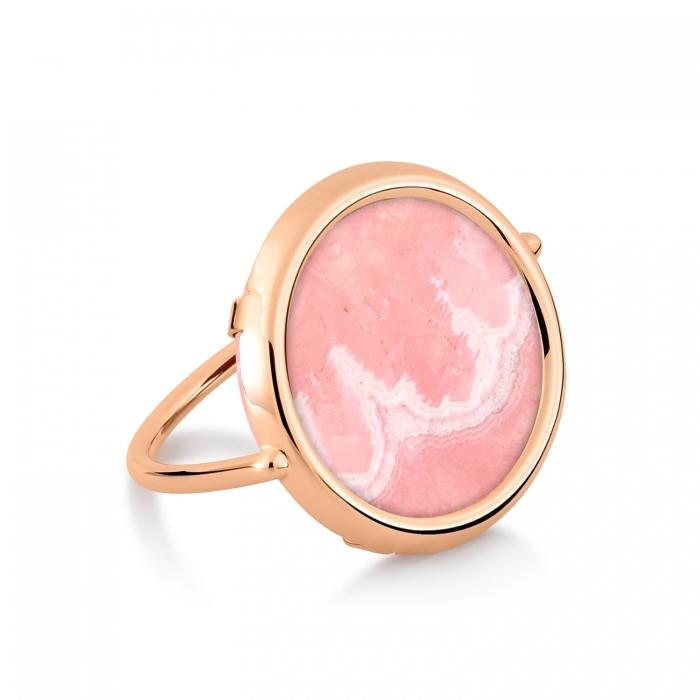 Ginette Ny French Kiss Disc Ring