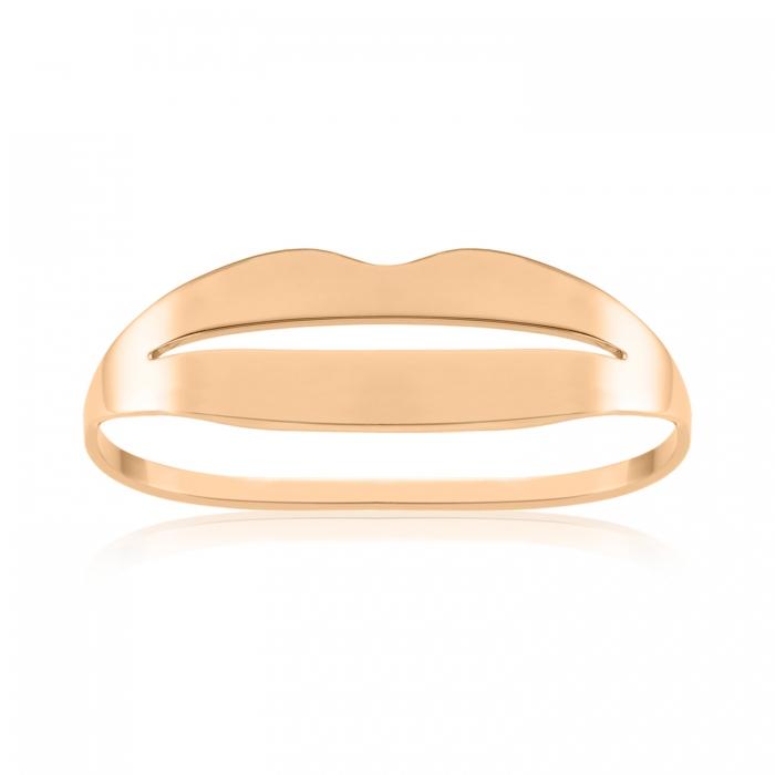 ginette ny french kiss double ring