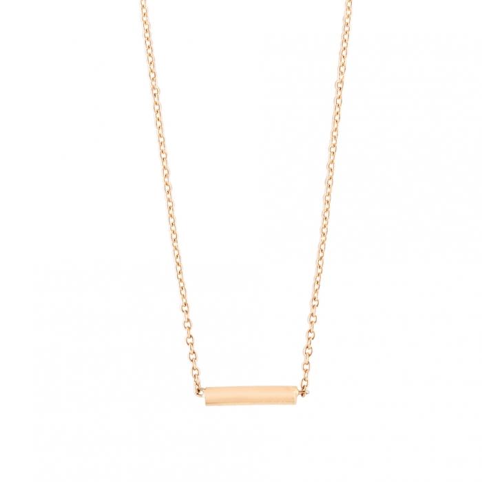 ginette ny gold strip necklace