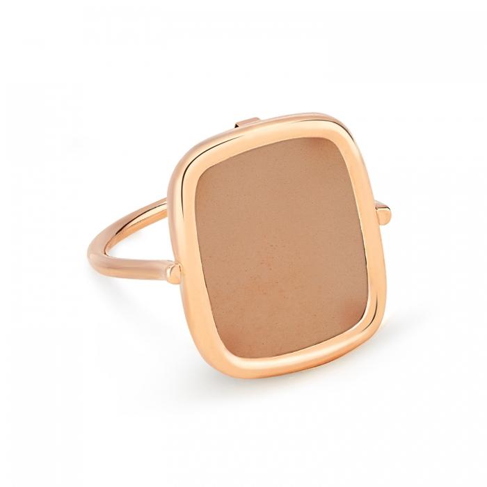 ginette ny grey moonstone antique ring