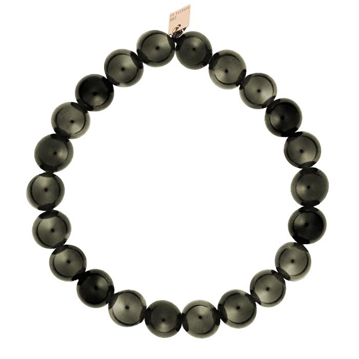 ginette ny heal golden obsidian bead bracelet