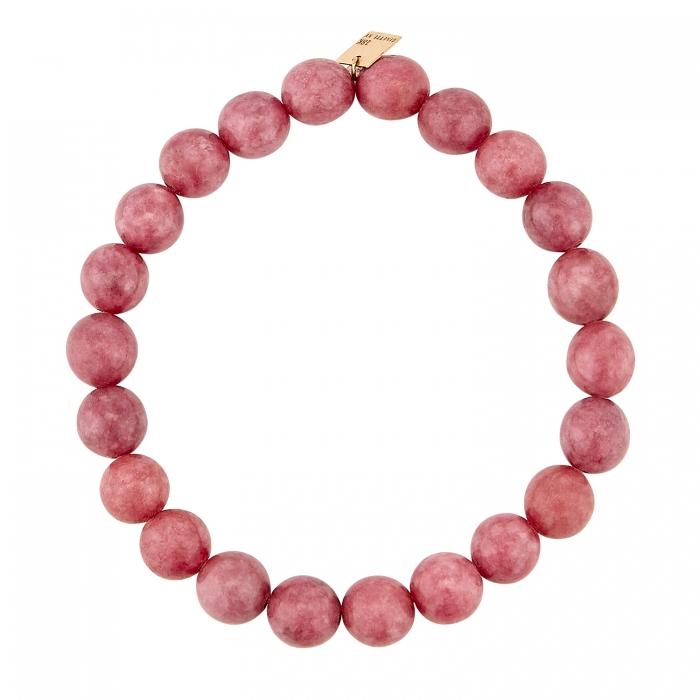 ginette ny heal rhodonite bead bracelet