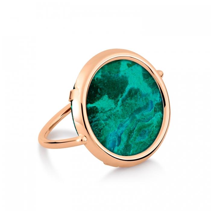 Ginette Ny Jala Chrysocolle Disc Ring