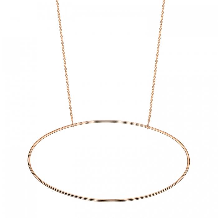 Ginette Ny Jumbo Ellipse Necklace
