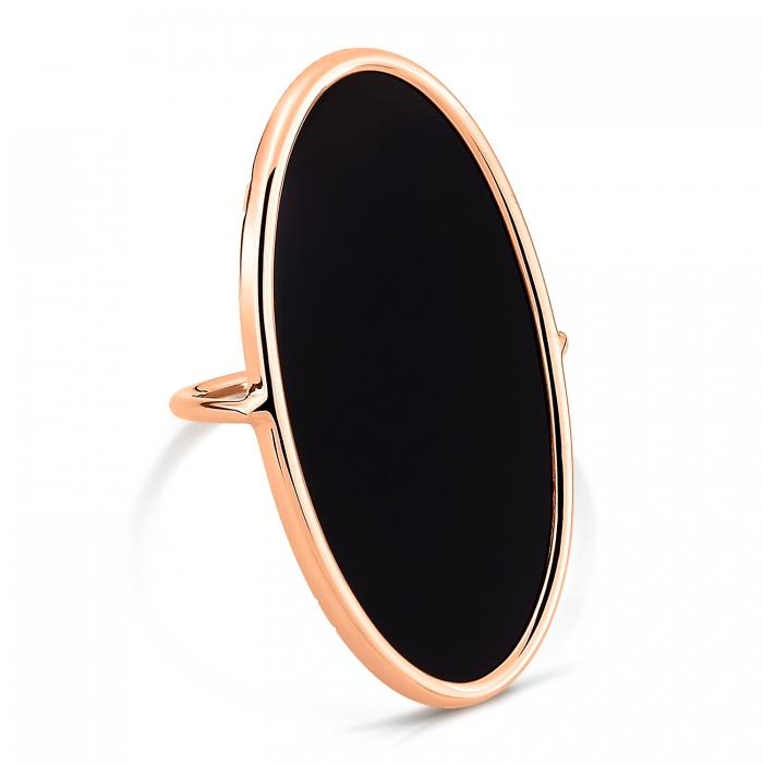 ginette ny large ellipse onyx ring