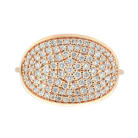 Ginette Ny Large Sequin Diamond Ring