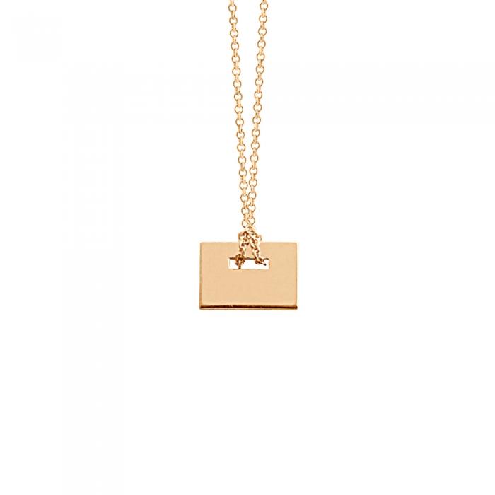 Ginette Ny Little Plate On Chain