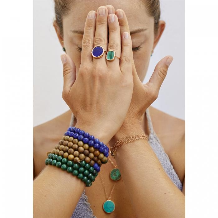 Ginette Ny Malachite Antique Ring