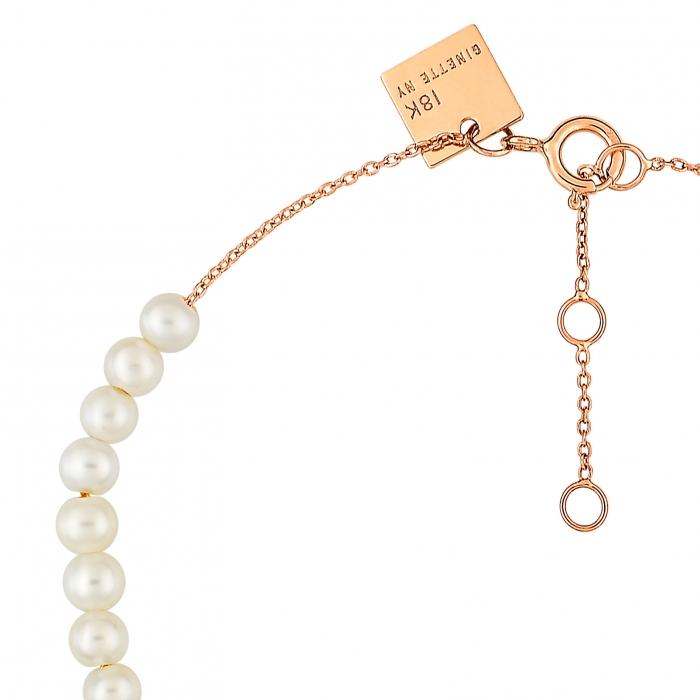 Ginette Ny Maria Mini Pearl Bead Bracelet