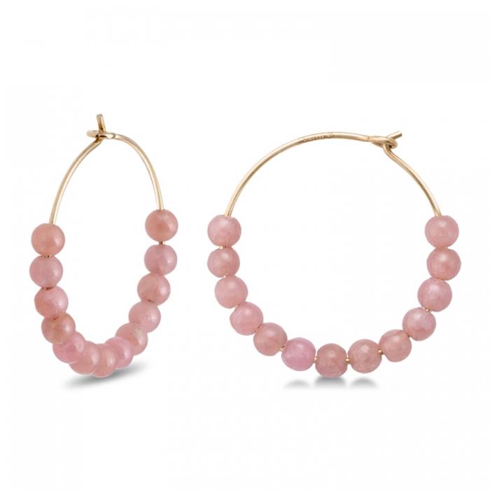 ginette ny maria rhodochrosite hoops