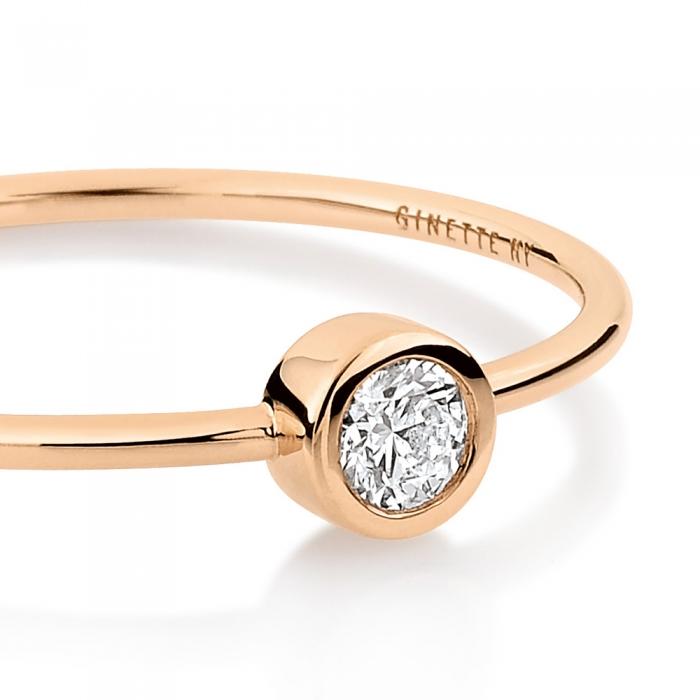 Ginette Ny Medium Lonely Diamond Ring