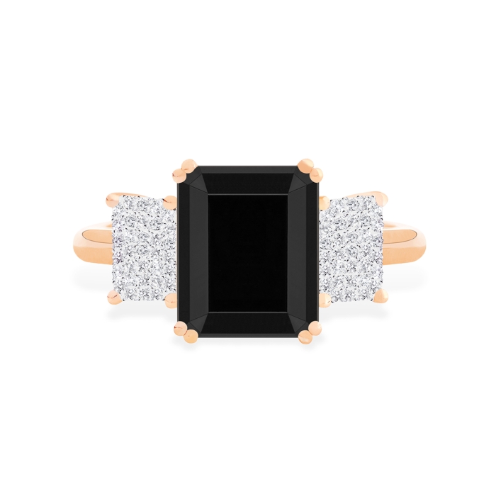 Ginette Ny Midnight Diamond & Onyx Ring