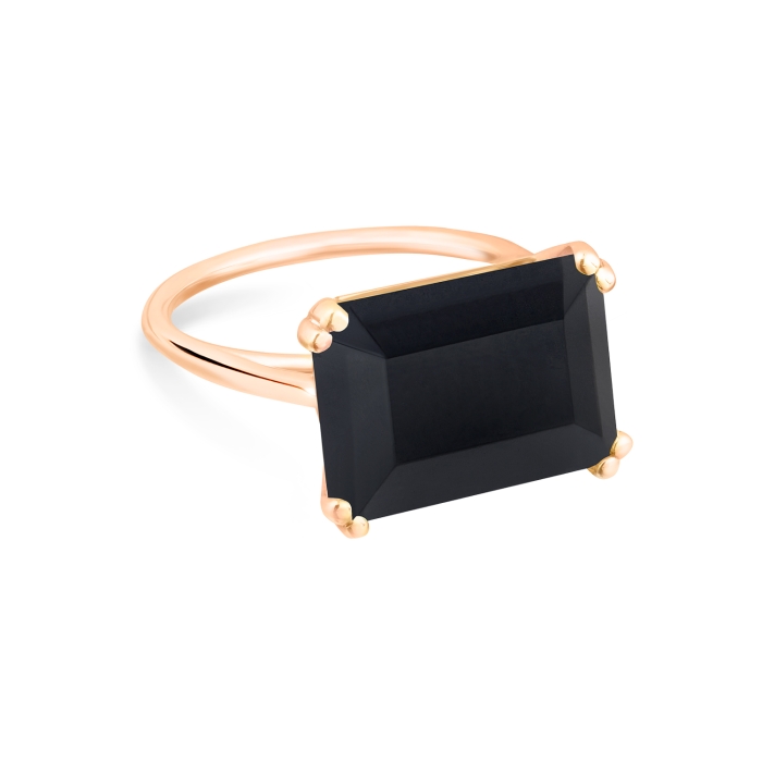 ginette ny midnight horizontal onyx ring