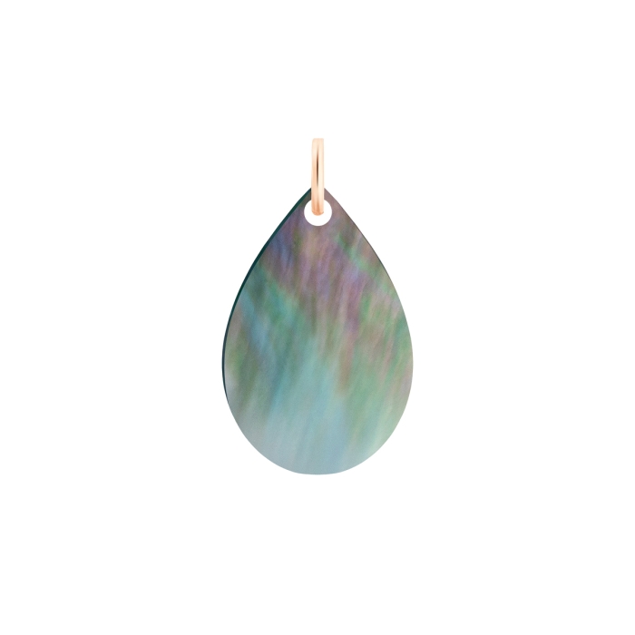 ginette ny mini bliss black MOP charm