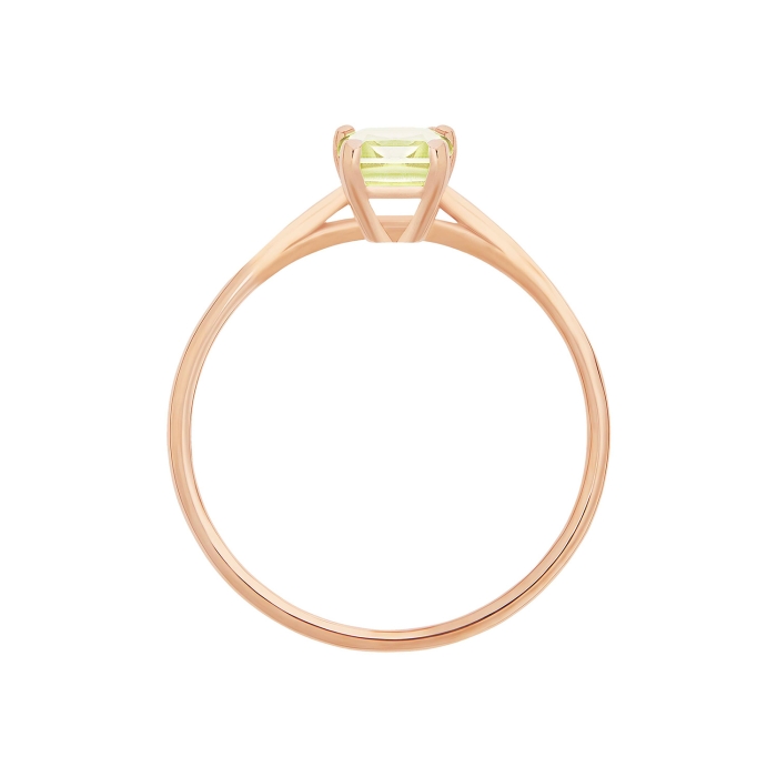 Ginette Ny Mini Cocktail Lemon Quartz Ring