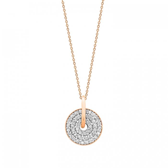 Ginette Ny Mini Diamond Donut On Chain
