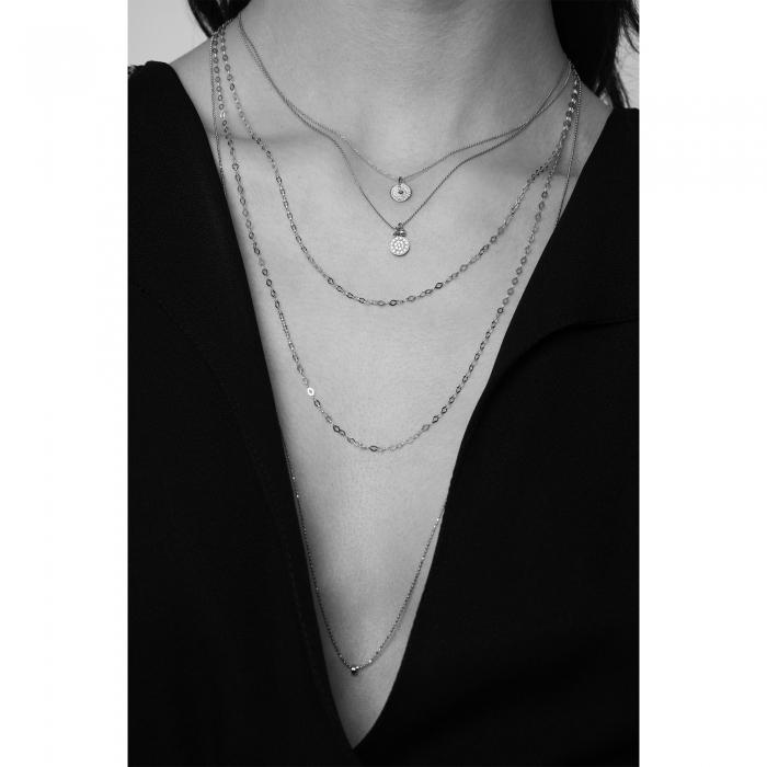 Ginette Ny Mini Diamond Donut On Chain