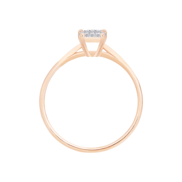 Ginette Ny Mini Diamond Midnight Ring