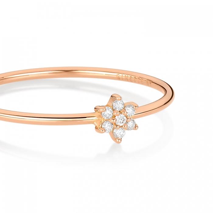 Ginette Ny Mini Diamond Star Ring