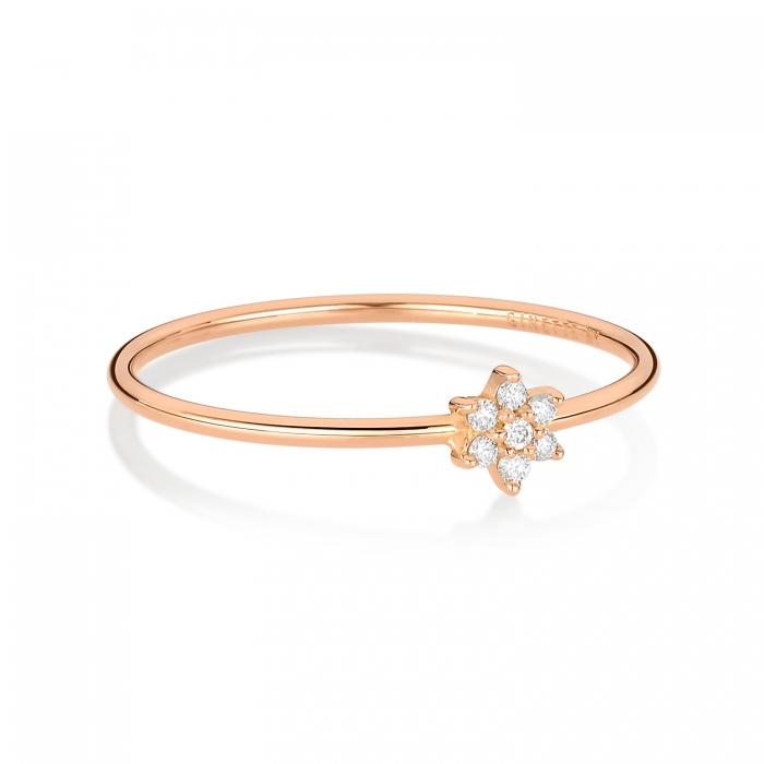 ginette ny mini diamond star ring