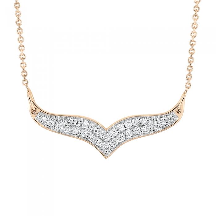 Ginette Ny Mini Diamond Wise Necklace