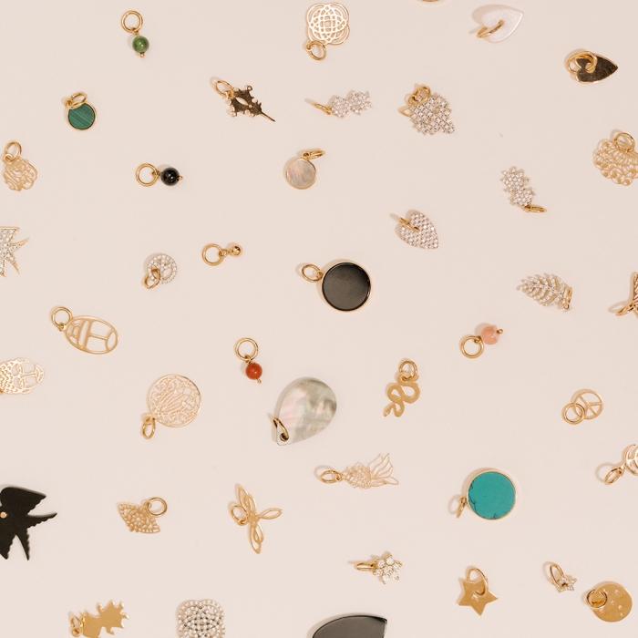 Ginette Ny Mini Disc Charm