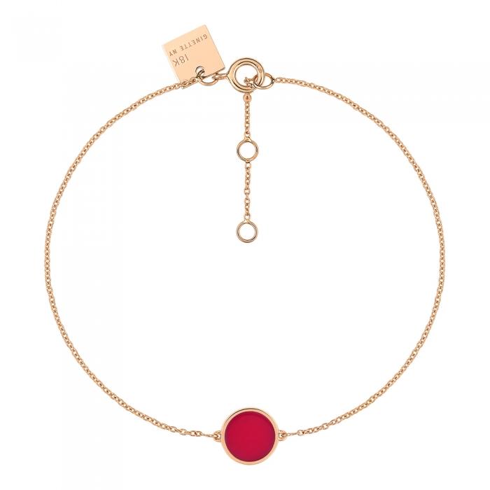 ginette ny mini ever coral disc bracelet