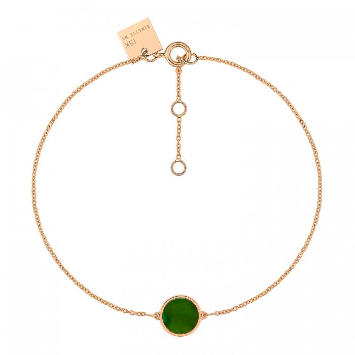 ginette ny mini ever jade disc bracelet