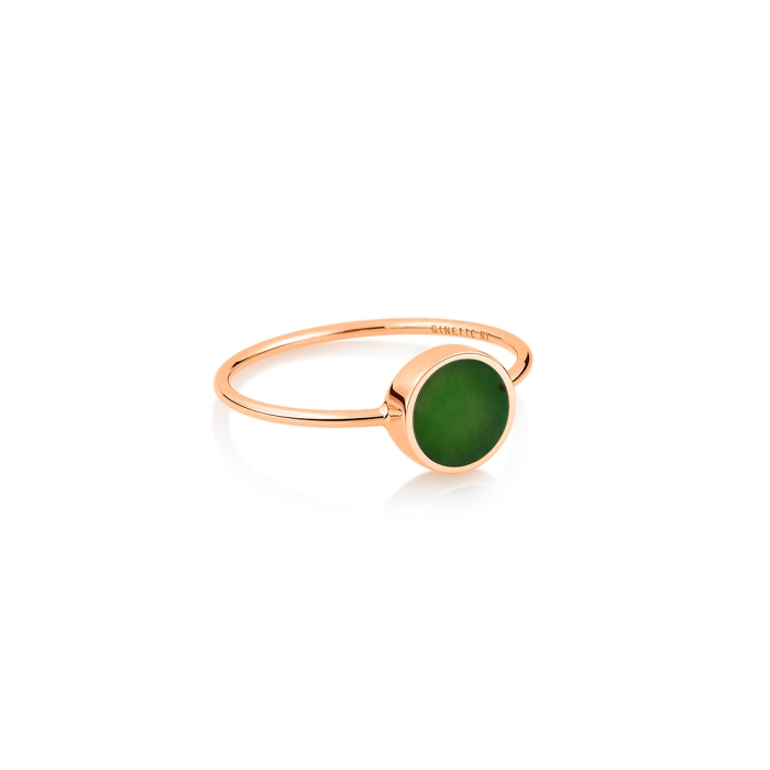 ginette ny mini ever jade disc ring