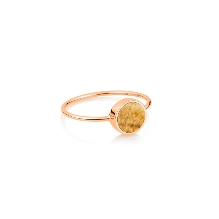 ginette ny mini ever picture jasper disc ring