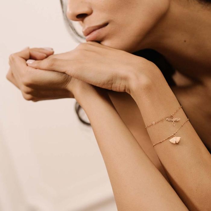 Ginette Ny Mini Gingko Charm