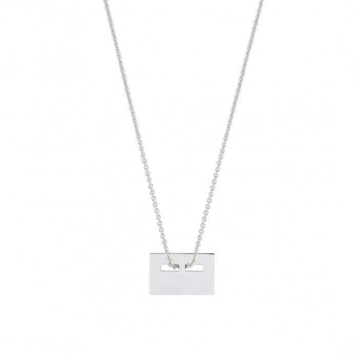 ginette ny mini plate on chain