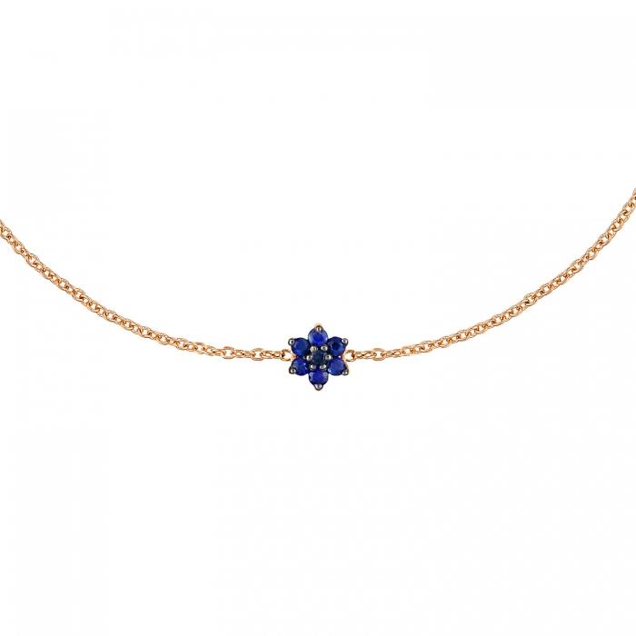 Ginette Ny Mini Sapphire Star Bracelet