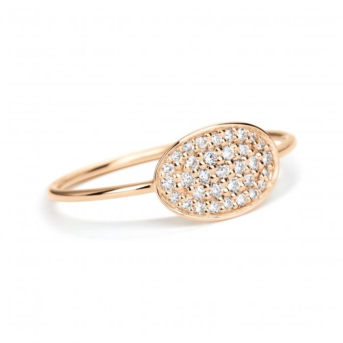 ginette ny mini sequin diamond ring