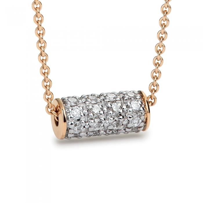 Ginette Ny Mini Straw Diamond Necklace