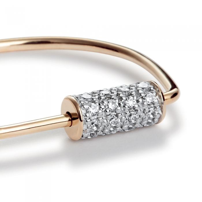 Ginette Ny Mini Straw Diamond Ring