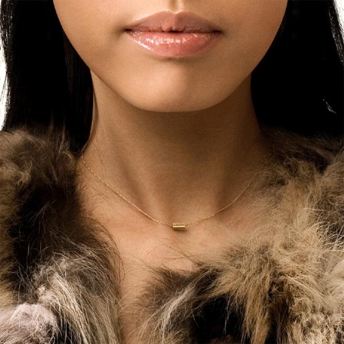 Ginette Ny Mini Straw On Chain