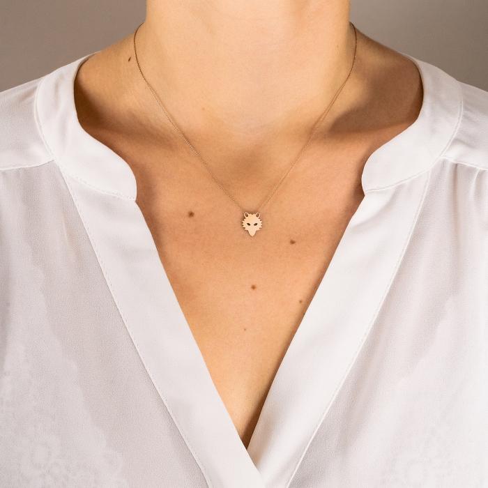 Ginette Ny Mini Wolf On Chain