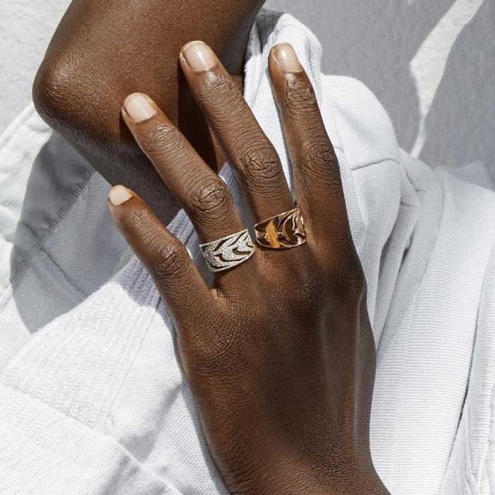 Ginette Ny Palms Open Ring