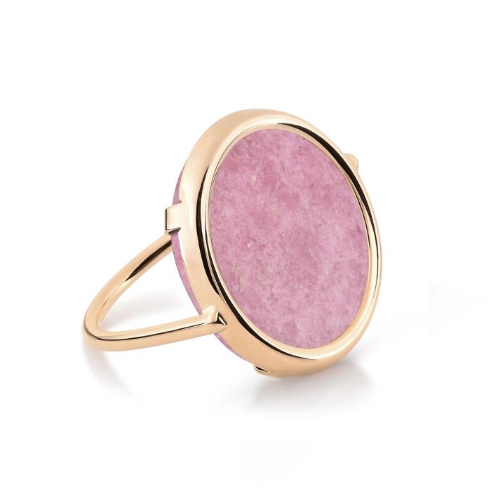 ginette ny rhodonite disc ring
