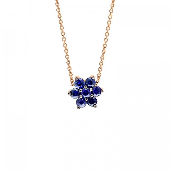 Ginette Ny Sapphire Star Necklace