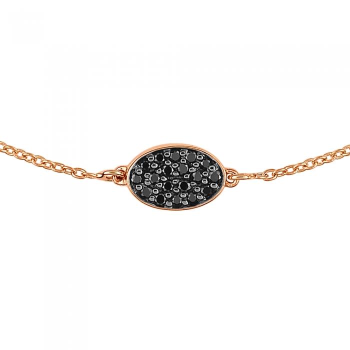 Ginette Ny Sequin Black Diamond Bracelet