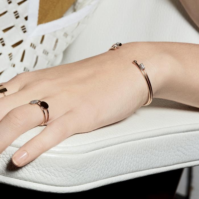 Ginette Ny Single Diamond Choker Bangle