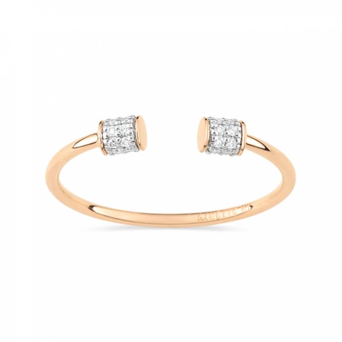 ginette ny single diamond choker ring