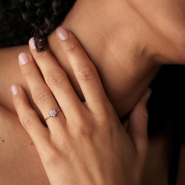 Ginette Ny Single Diamond Star Ring