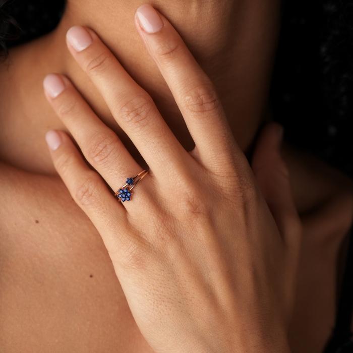Ginette Ny Single Sapphire Star Ring