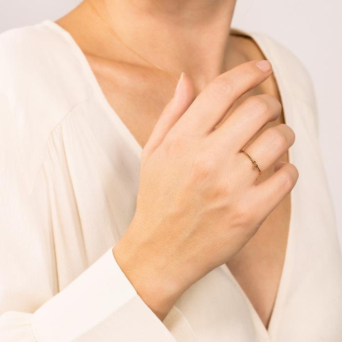 Ginette Ny Single Tiny Beads Circle Ring