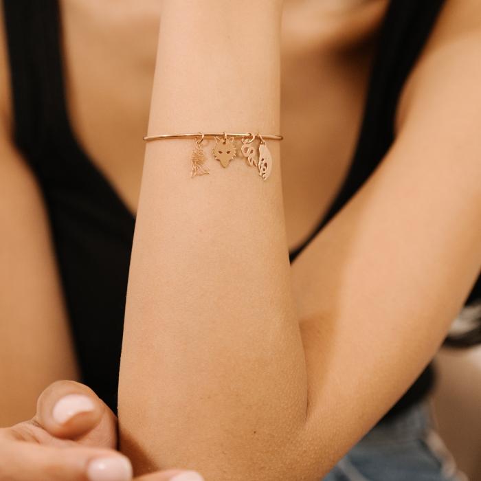 Ginette Ny Small Bangle With Hook