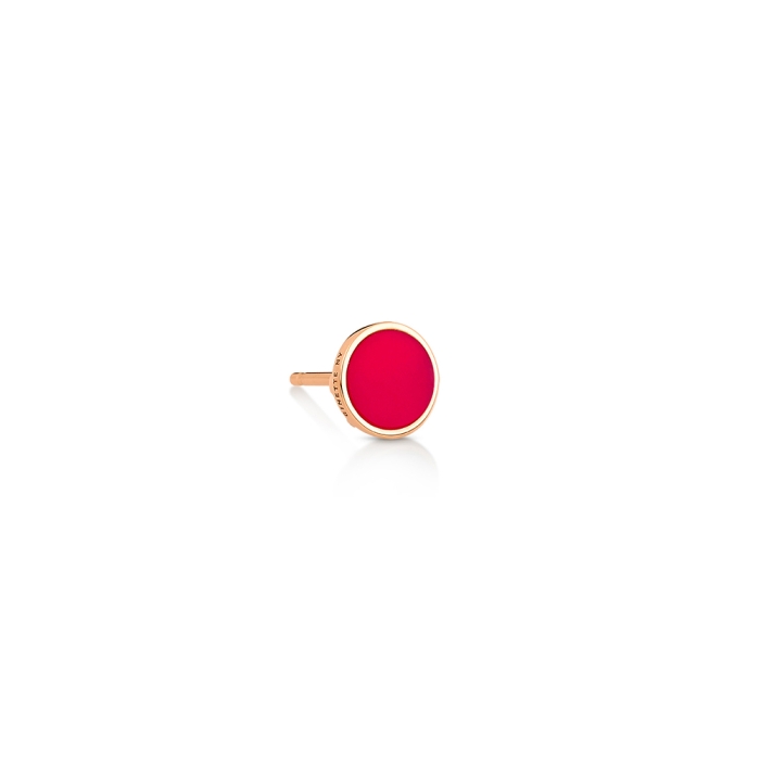 ginette ny solo ever coral disc stud